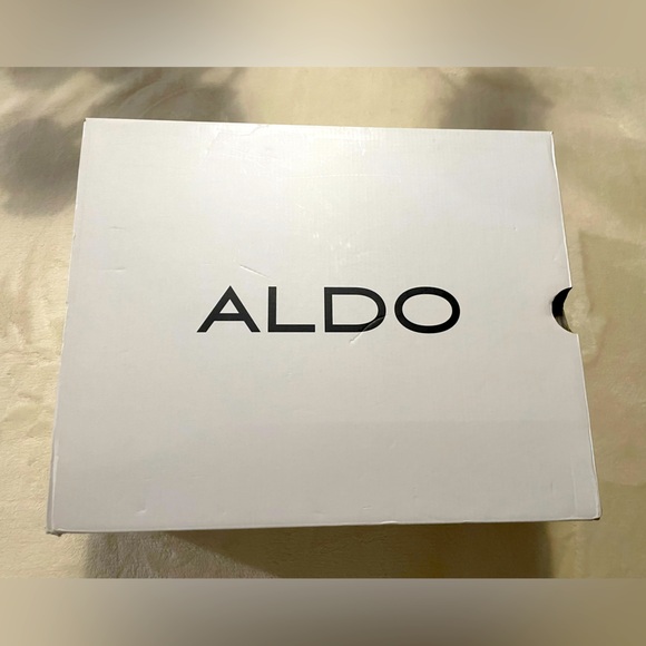 NWT Aldo black above knee high boots with heel still in the box - Picture 4 of 9